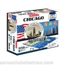 4D Cityscape Chicago Skyline Puzzle B0041O41YC